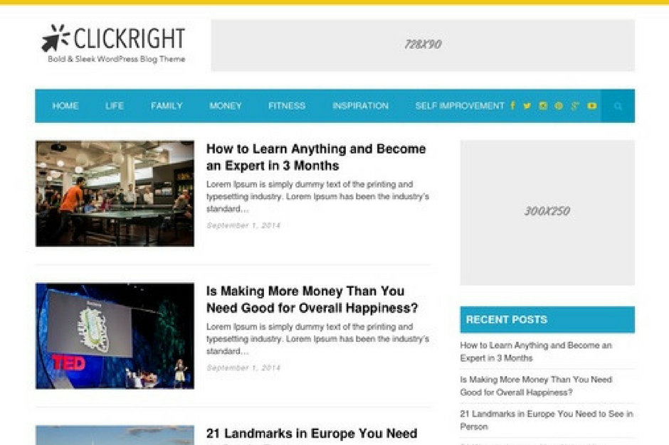 ClickRight Theme