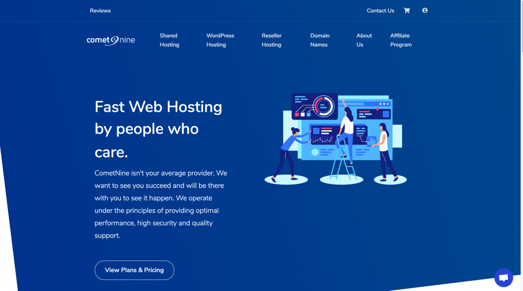 CometNine Web Hosting Review