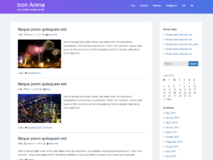 IconArena Theme